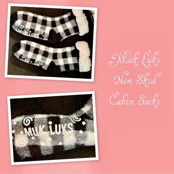 Muk Luks Non Skid Cabin Socks - Picture 1 of 1